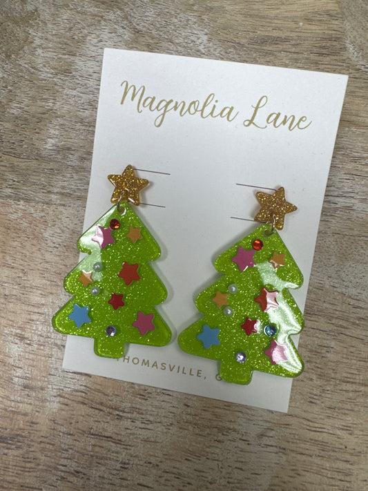 GS Whimsical Tree Earring