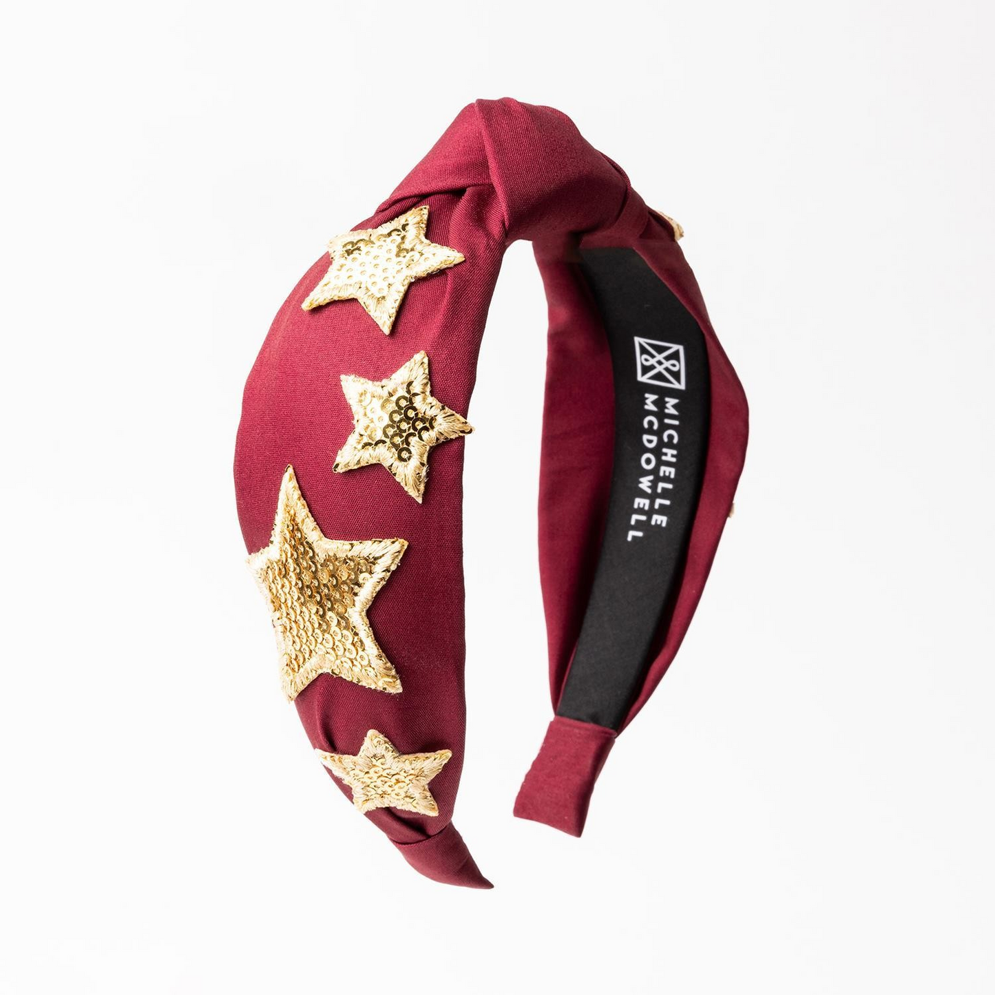 MM Garnet & Gold Headbands