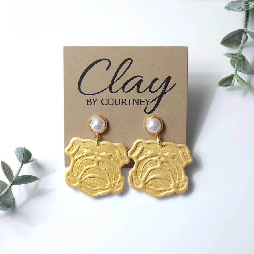 Gameday Clay Earrings