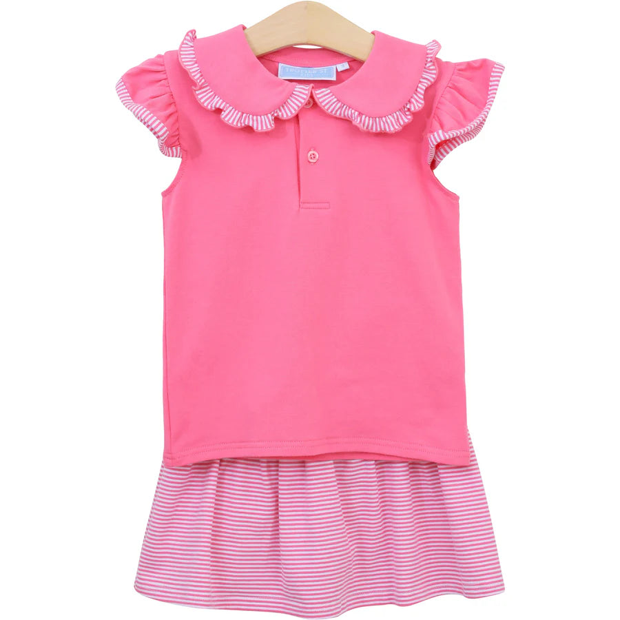 Trotter Street Camilla Skort Set - Pink