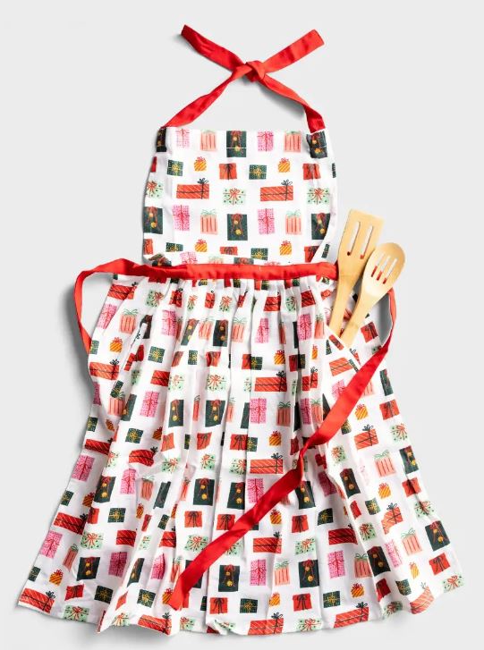 B&B Adult Apron - Deck the Halls