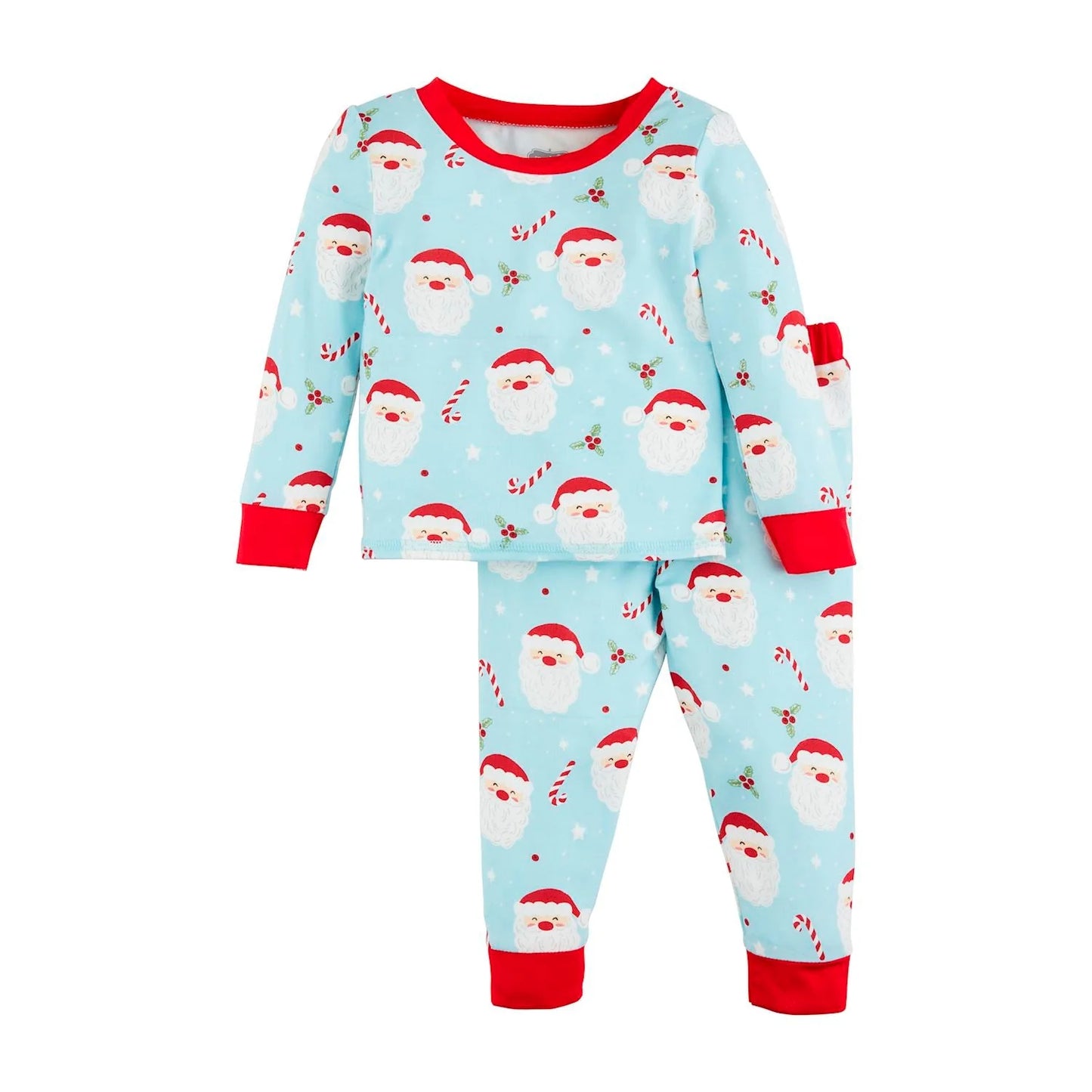 Mudpie Santa Glow Pajamas