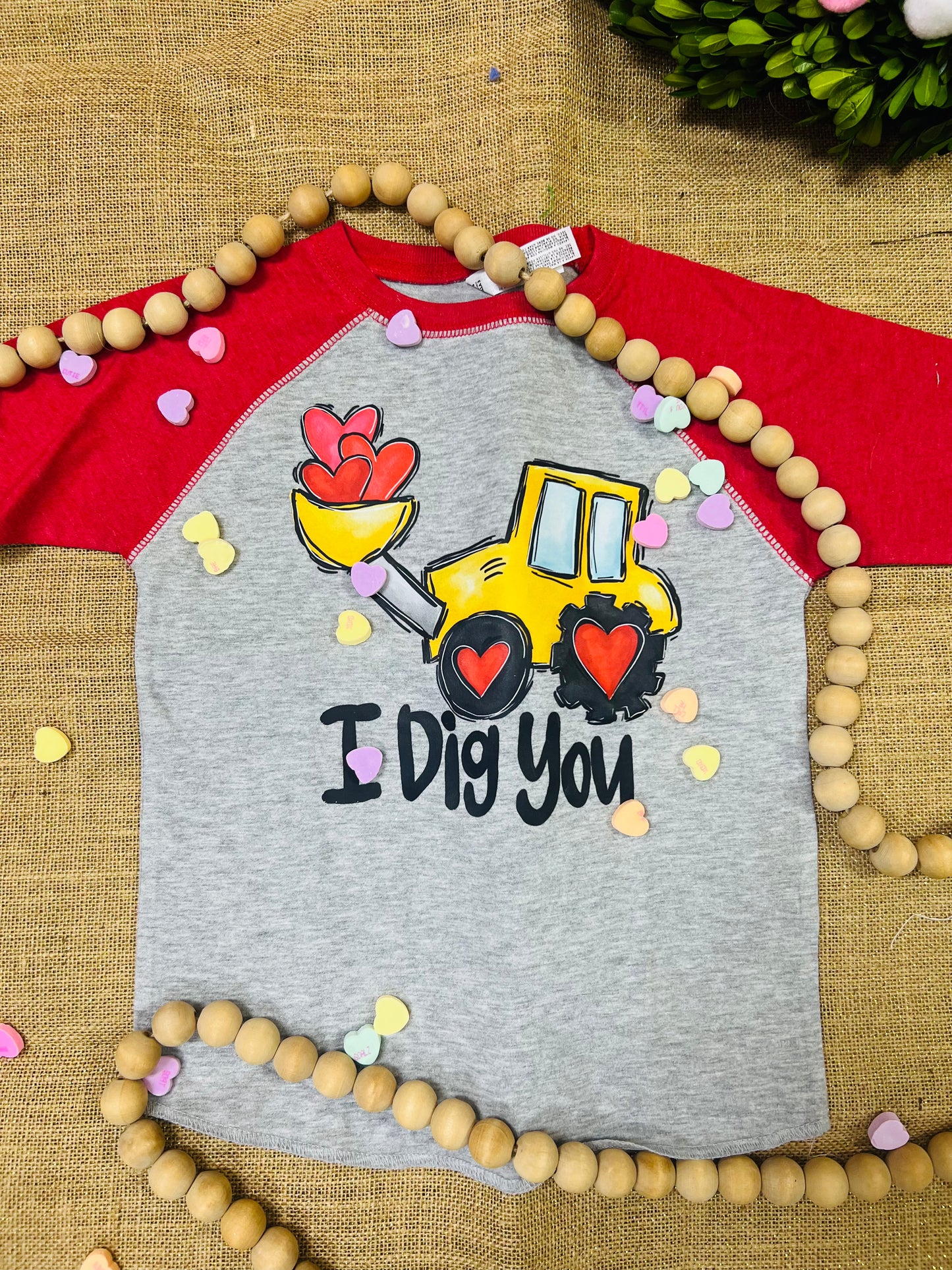 Sublimated Tee - I Dig You Valentines