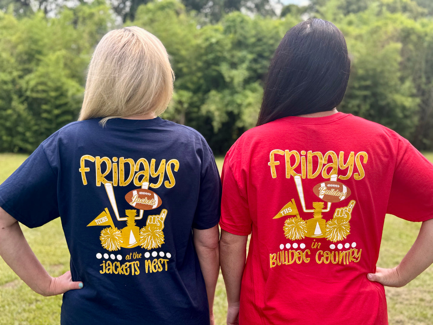 Fridays at the Stadium Football T-Shirt