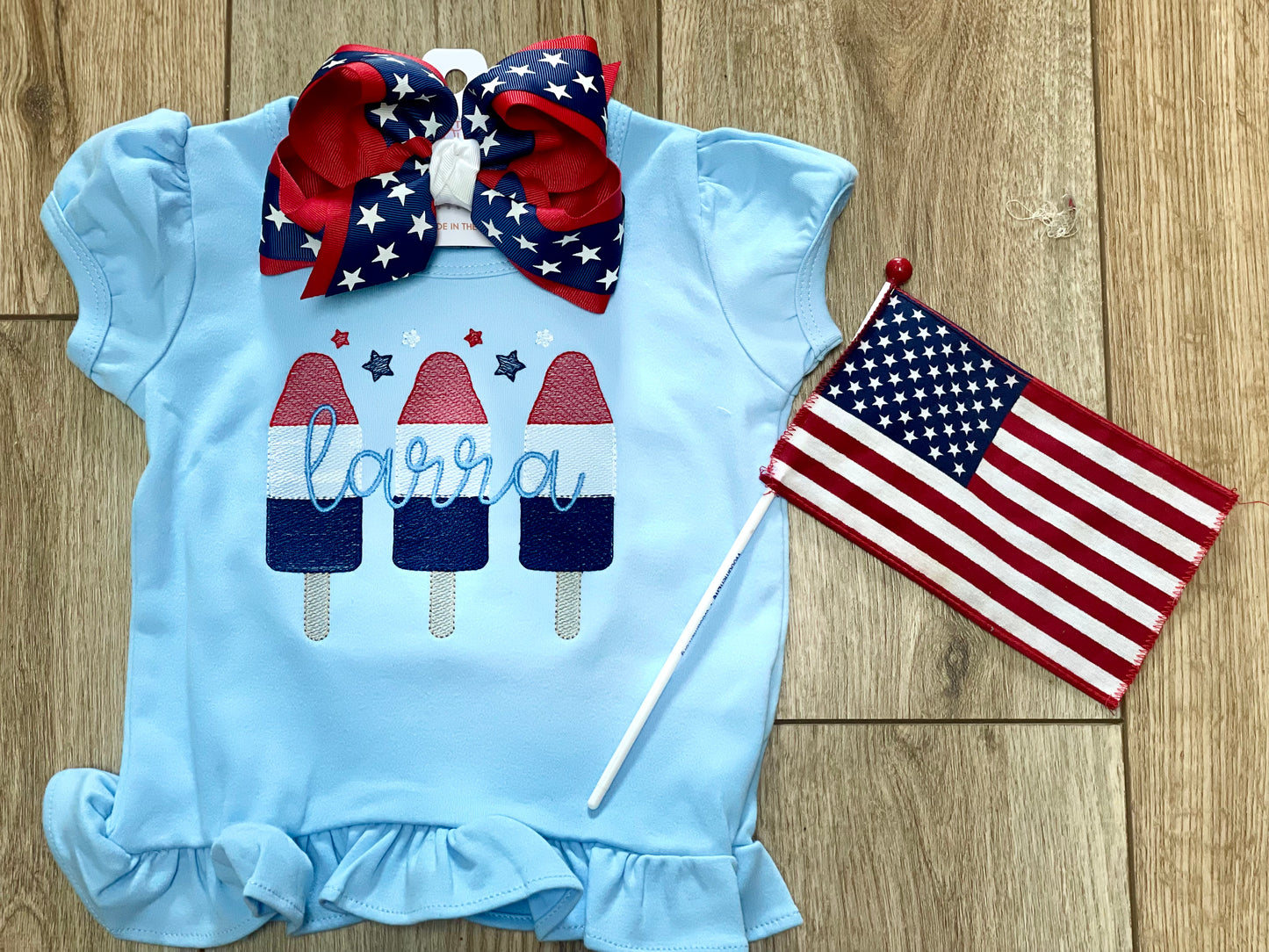 Sketch Stitch Shirt - USA Bomb Pop