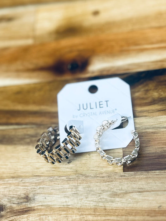 Watchband Design Hoops