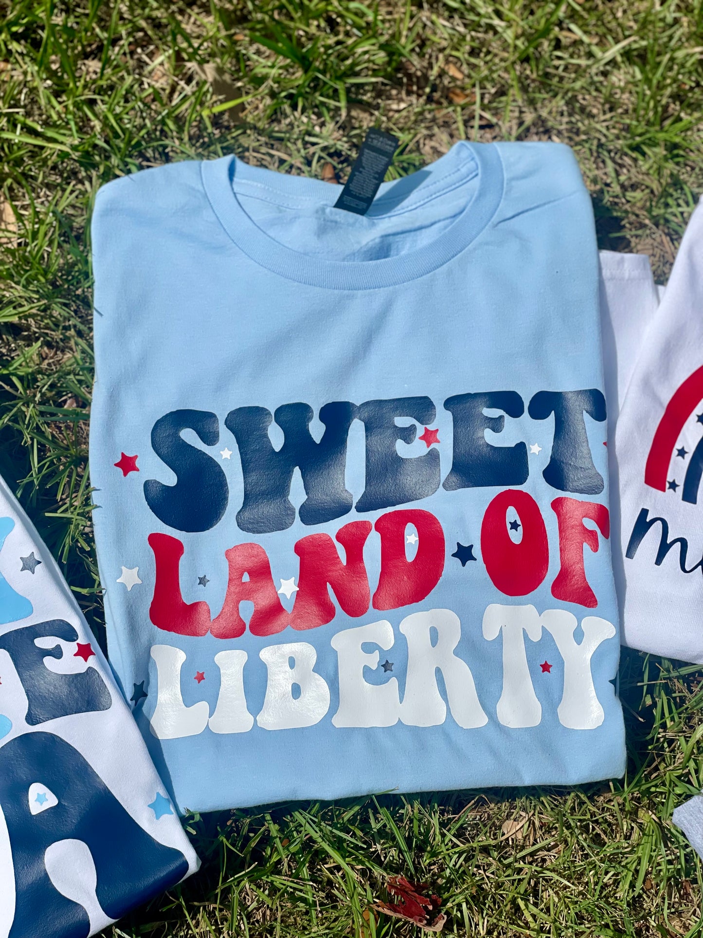 Heat Press Tee - Patriotic Themed