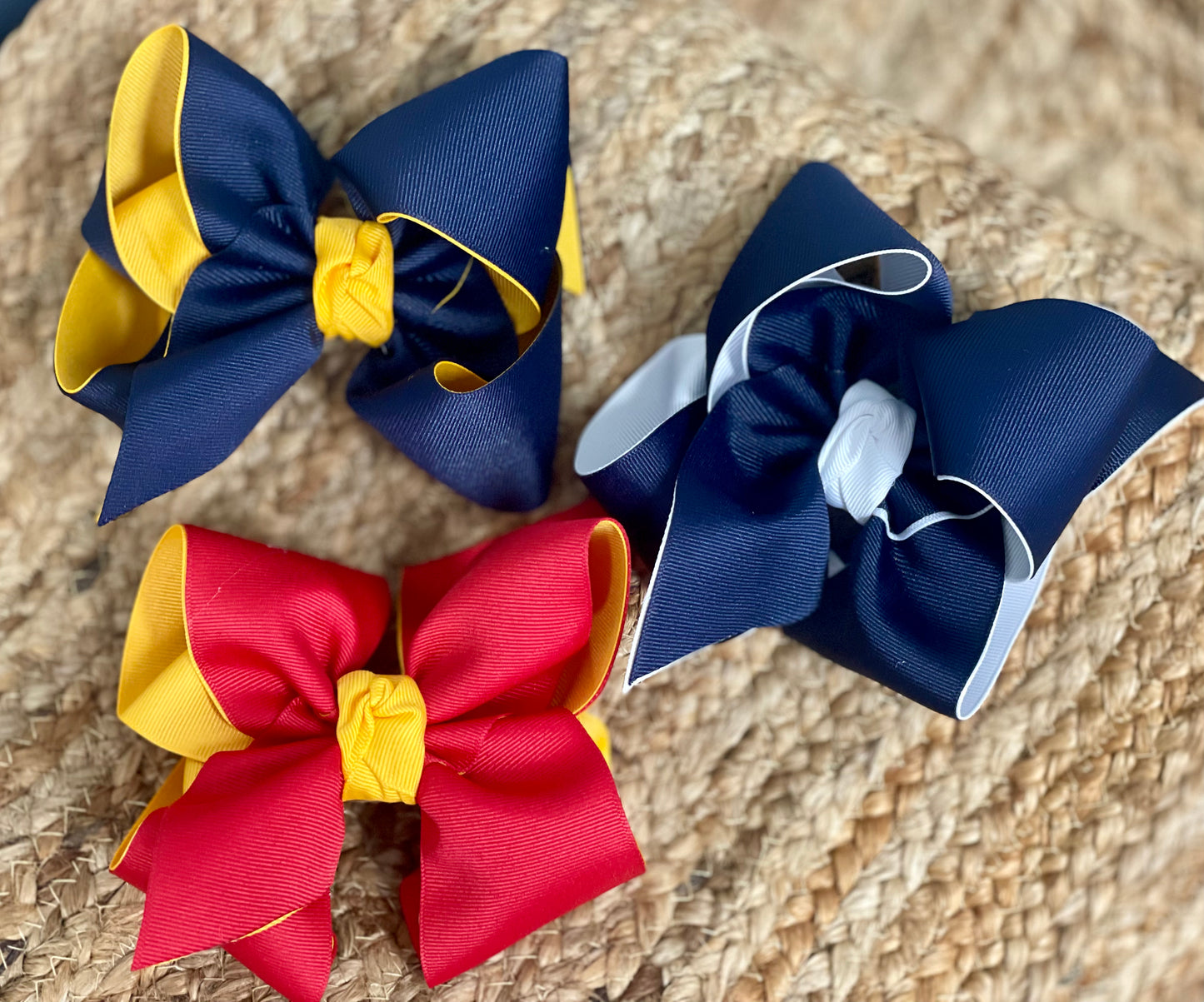 BC Layered School Bows 5.5in