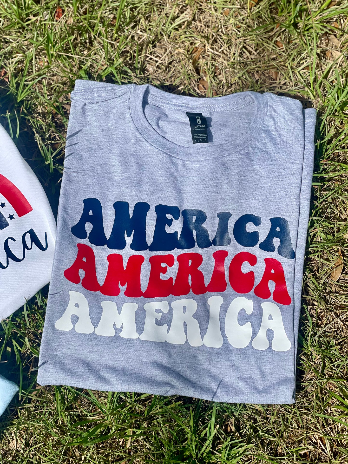 Heat Press Tee - Patriotic Themed