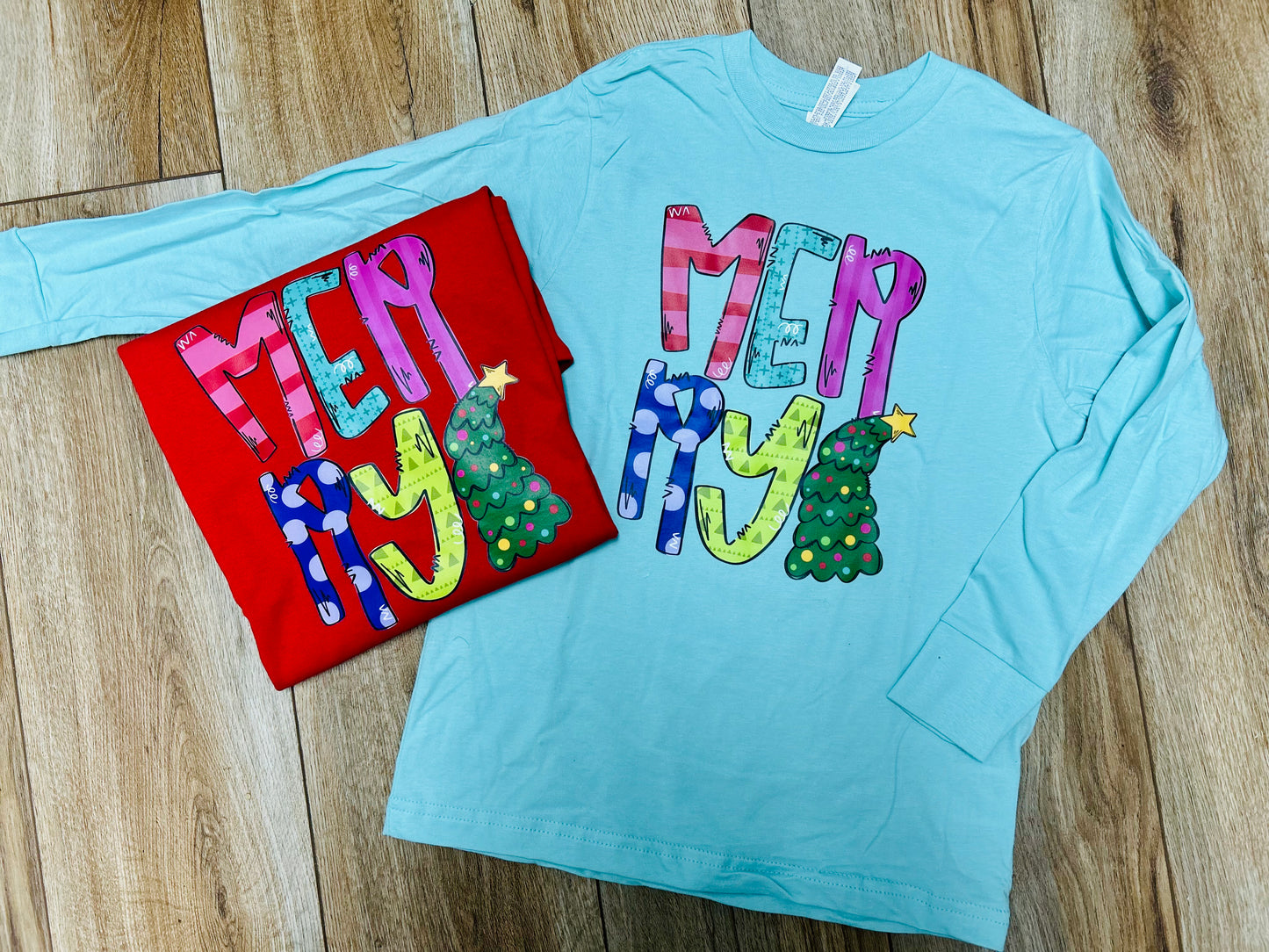 Sublimated Tee - Pattern Merry