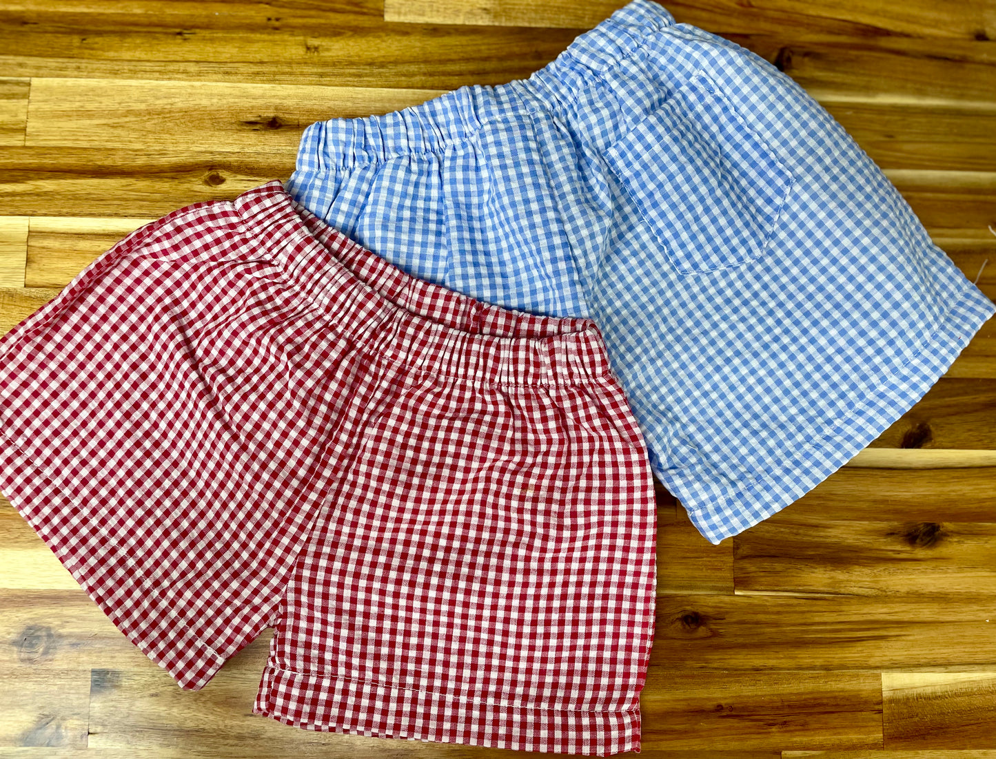 BB Boys Gingham Shorts