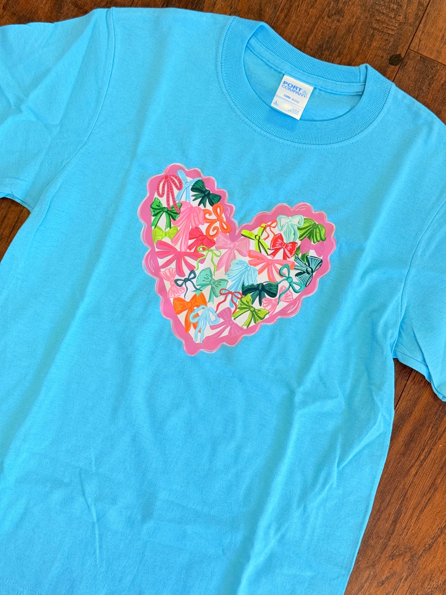 Scalloped Heart Youth Tee