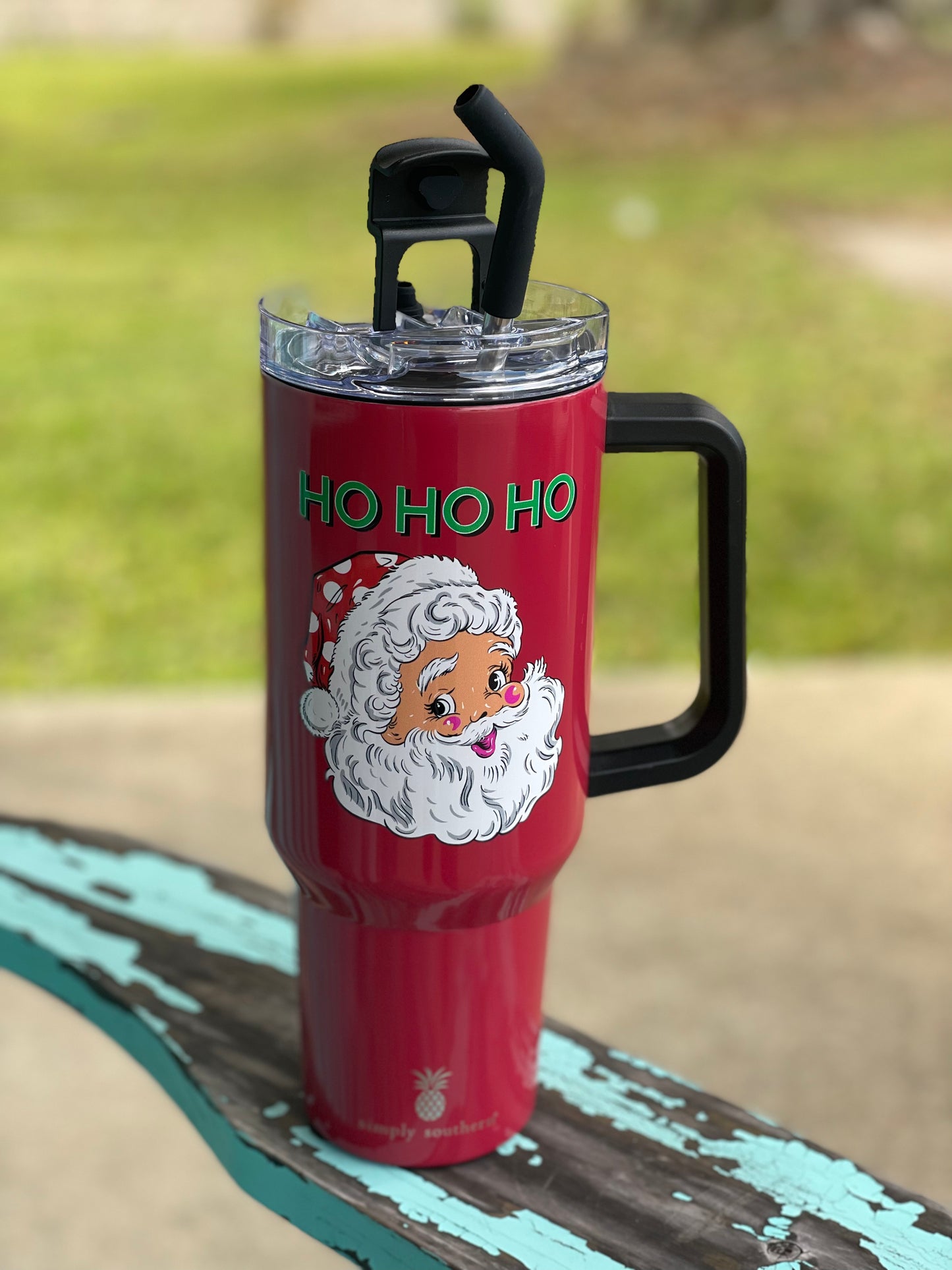 SS 40oz Tumbler - Santa