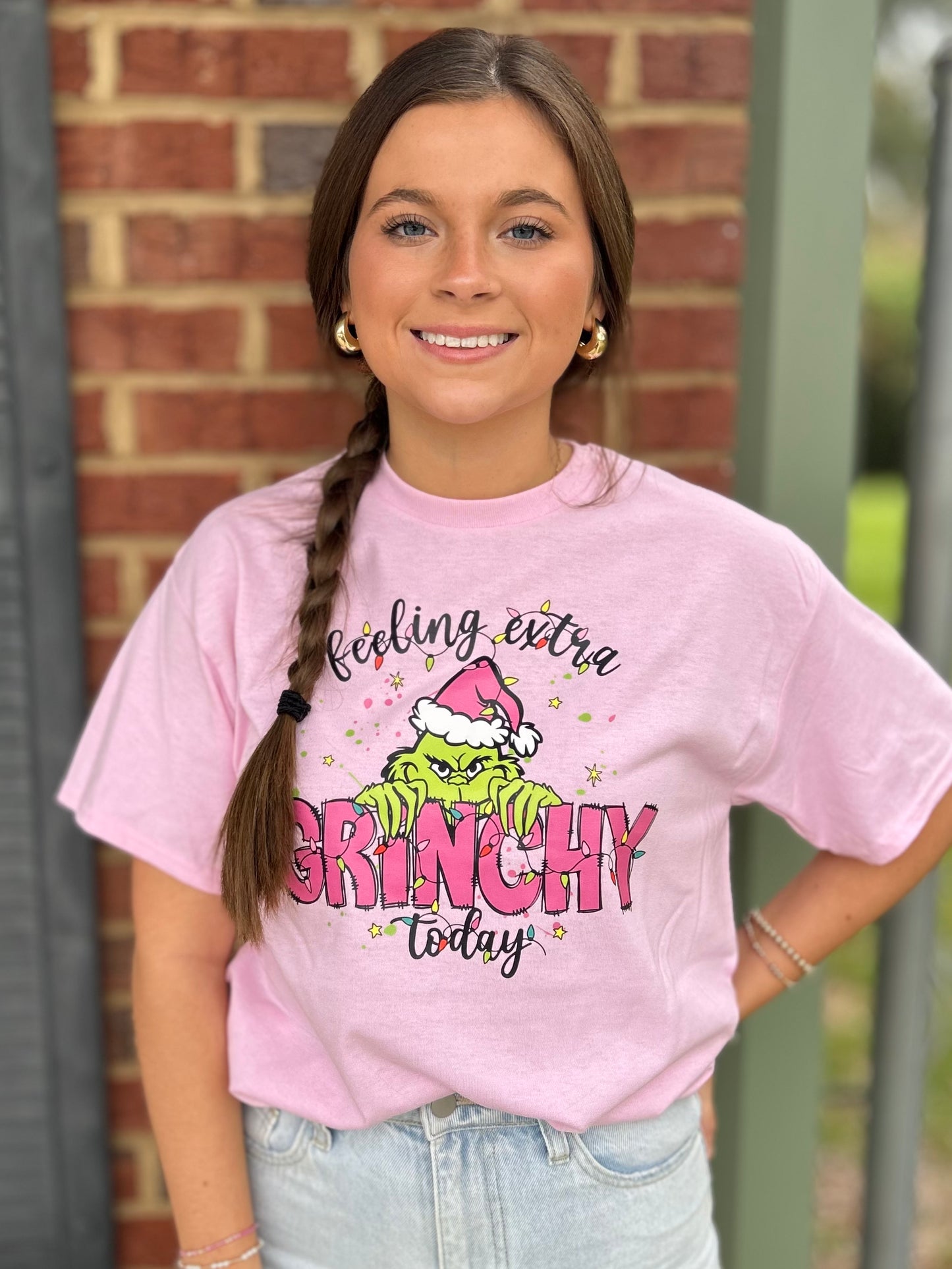 Sublimated Tee - Feeling Extra Grinchy