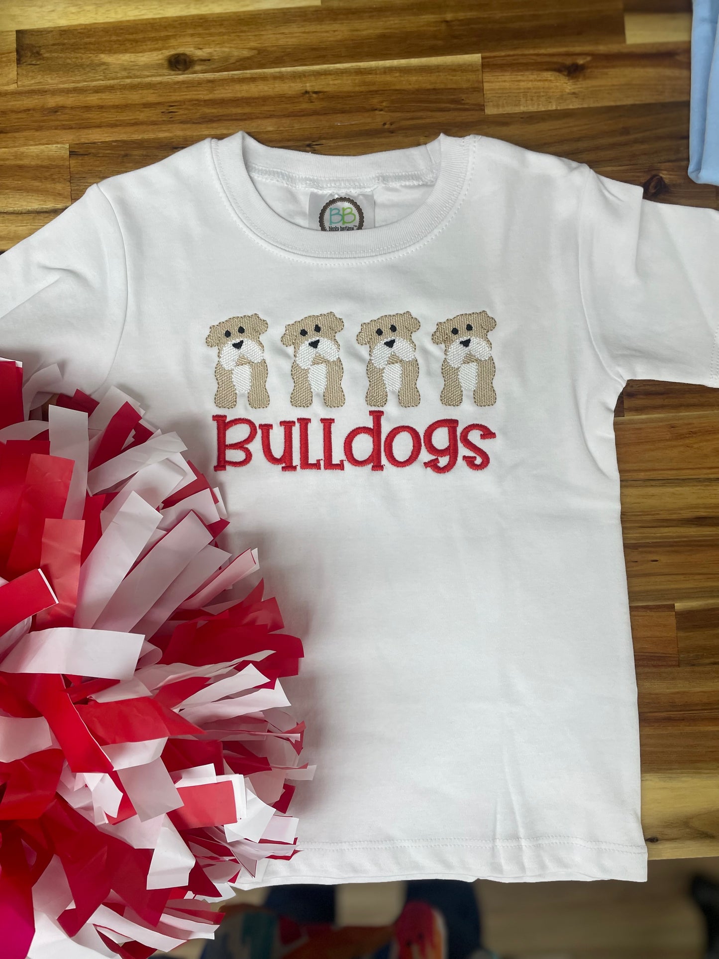 Sketch Stitch Shirt - Bulldog Boy Pups