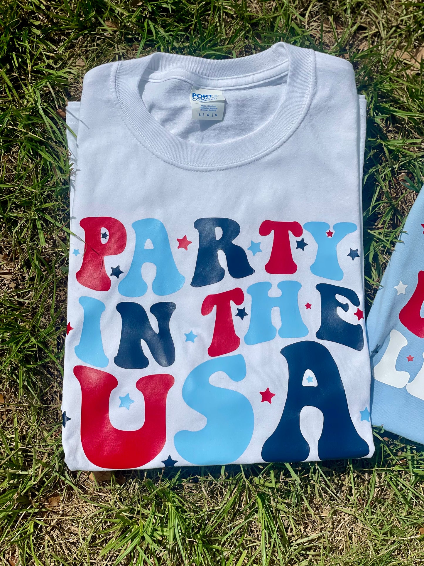 Heat Press Tee - Patriotic Themed