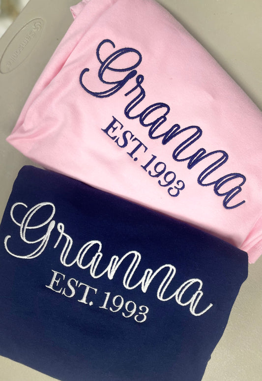 Embroidery Title Shirts