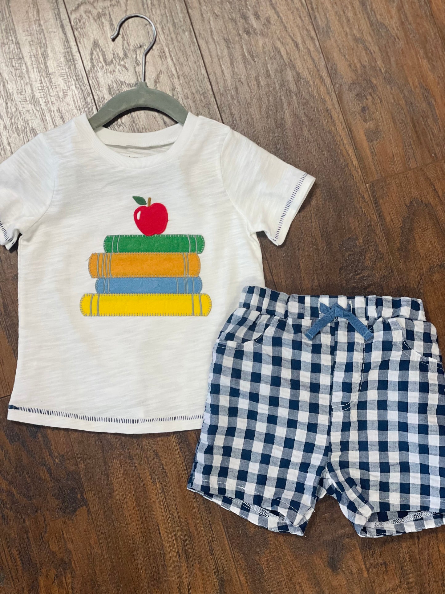 MP Boy Book School Shirt Set - 12/18m