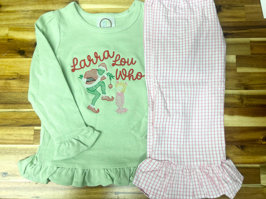 Lou Who Green Christmas Shirt