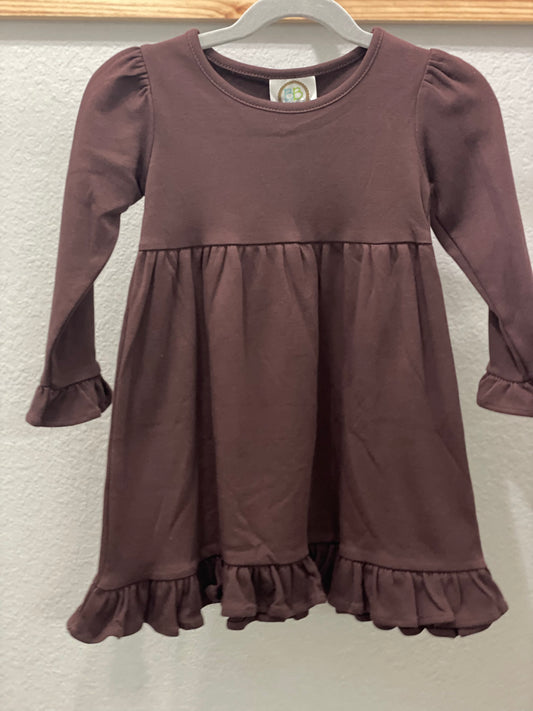 BB Girls Dress - Brown