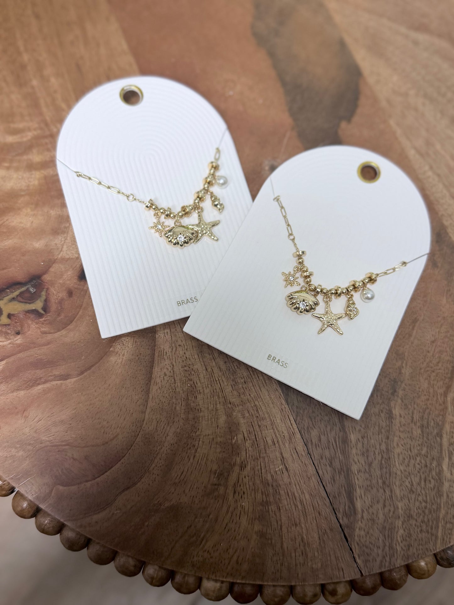 Beach Themed Charm Necklace