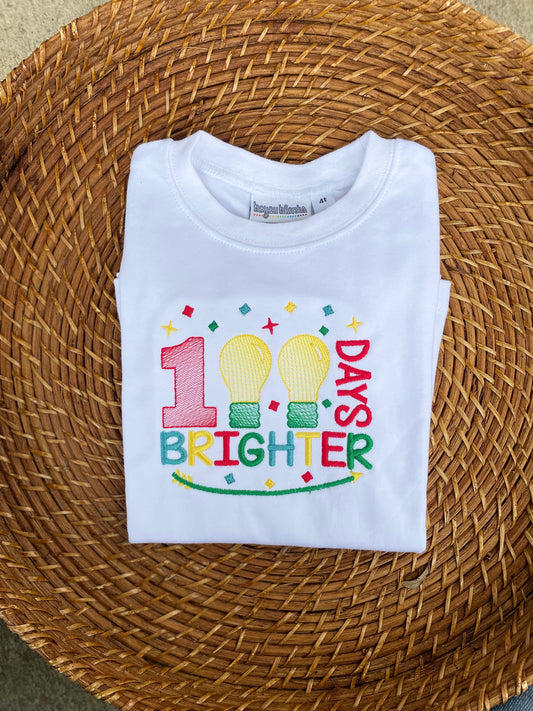 Sketch Stitch Shirt - 100 Days Brighter