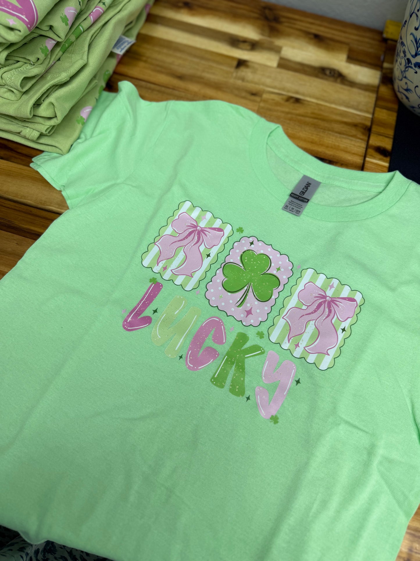Lucky Frames Bow Youth Tee