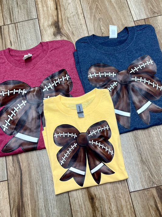 Sublimation Tee - Football Bows