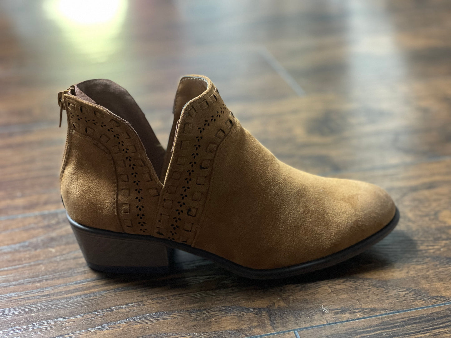 PD May Booties - New Tan