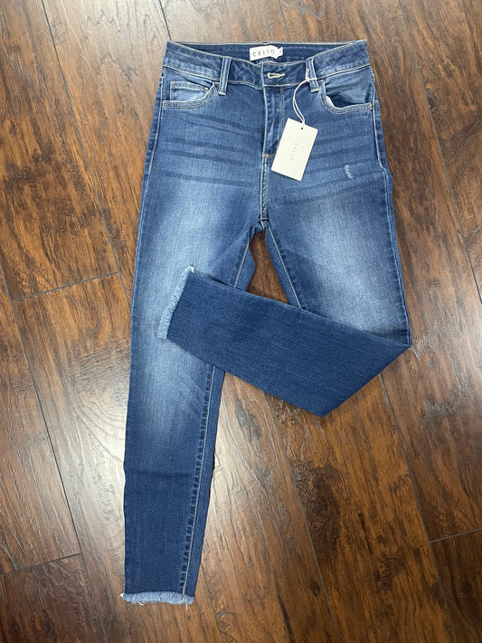 Cello Midrise Cropped Skinny WV77160DK