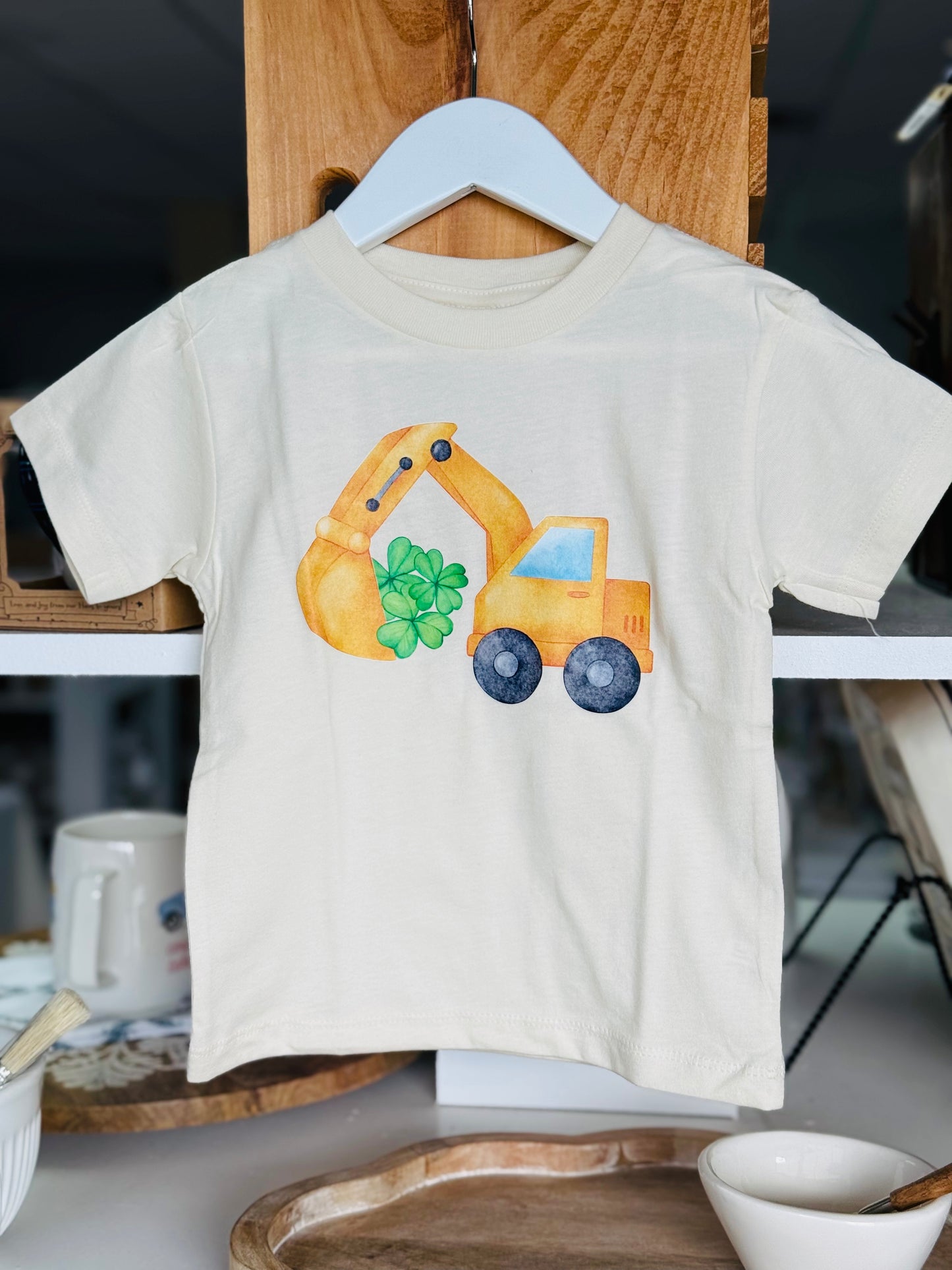 Tractor Shamrock Tee