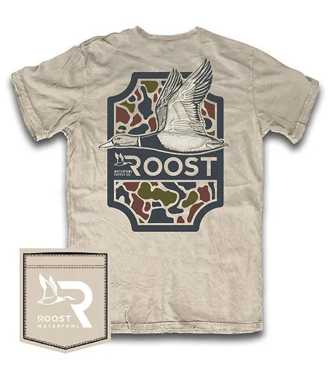 Fieldstone Roost Camo Shield Tee