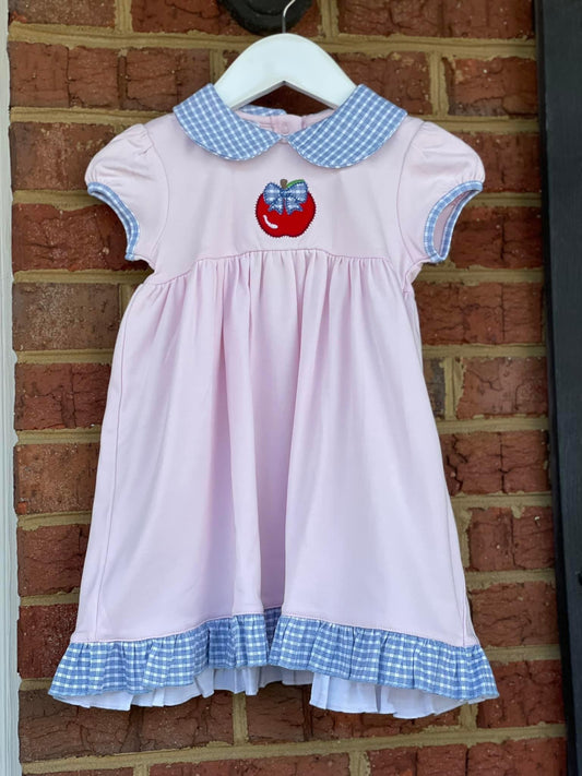 MB Red Delicious Apple Dress - 3T