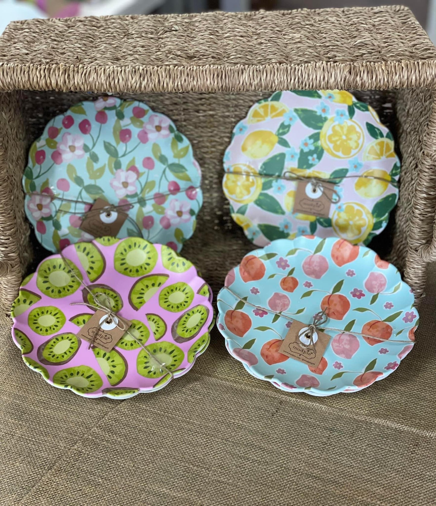 Mudpie Small Melamine Plates