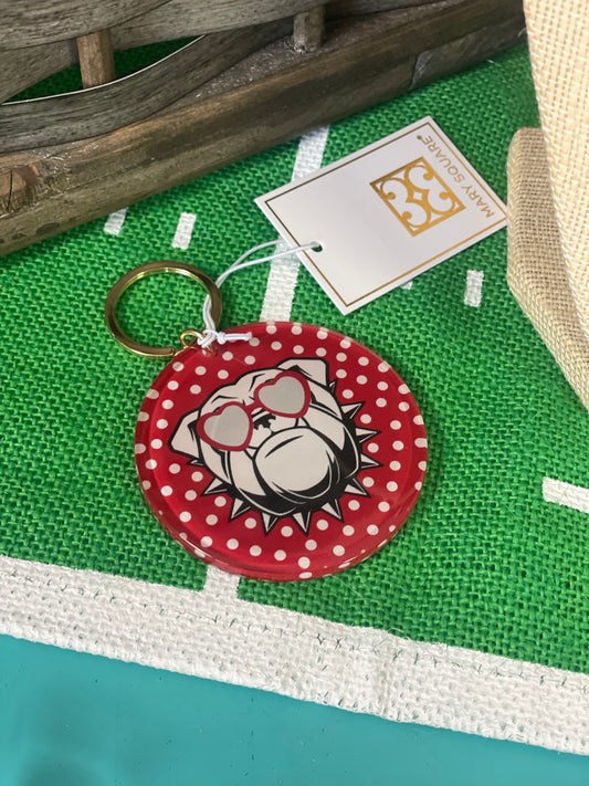 MS Acrylic Keychain - Bulldog Frenzy