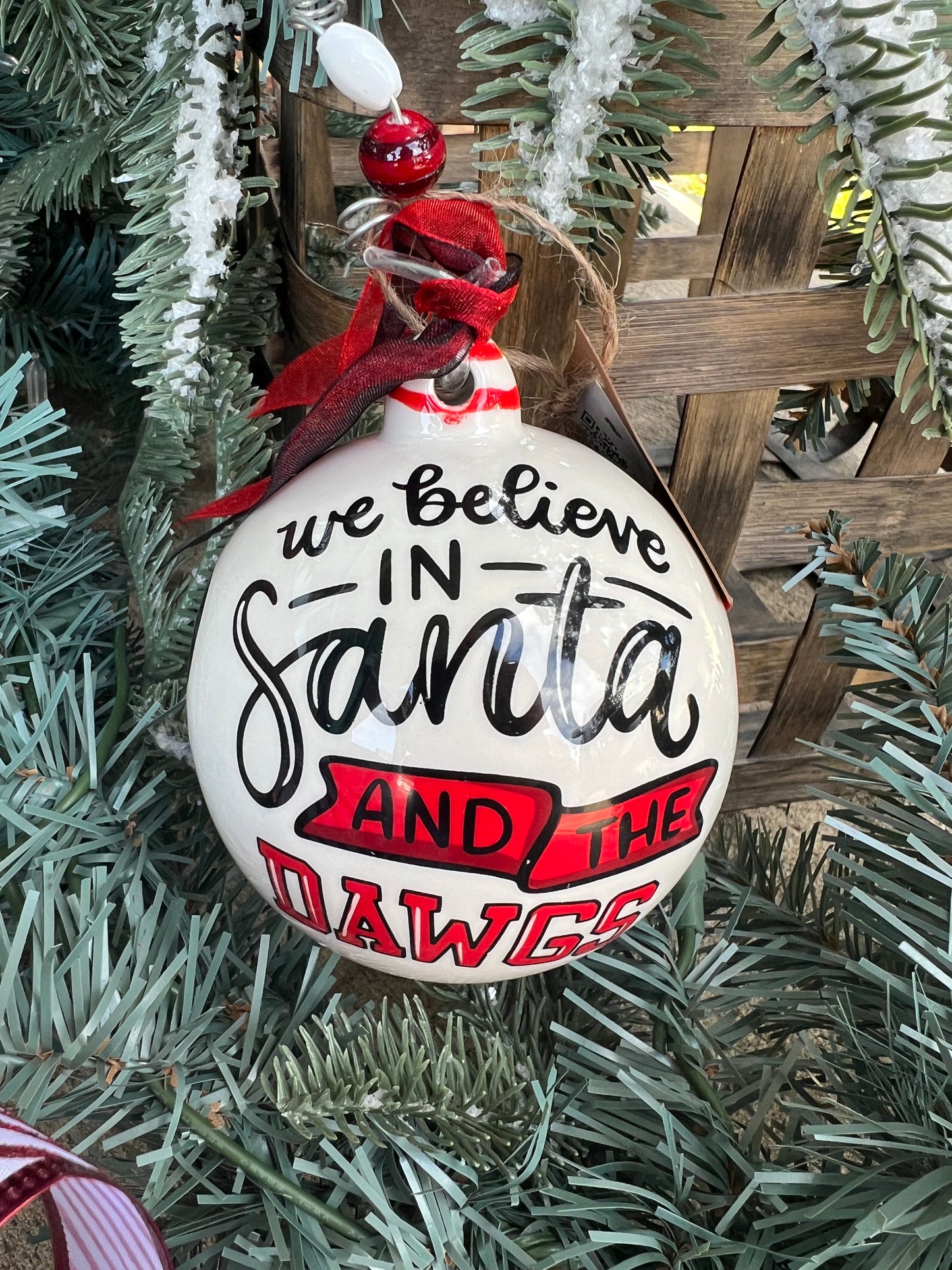 GH Ornament - Georgia We Believe