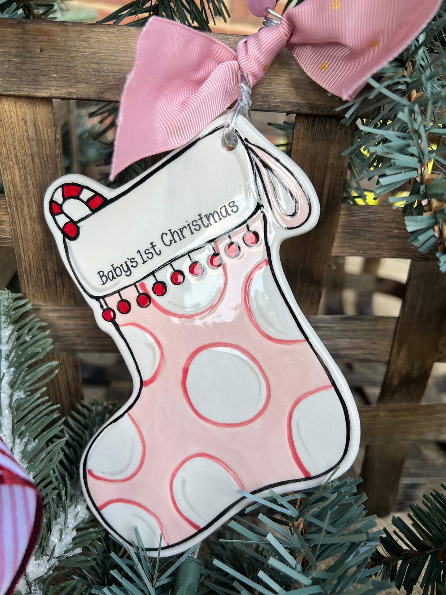 GH Ornament - Baby Stockings