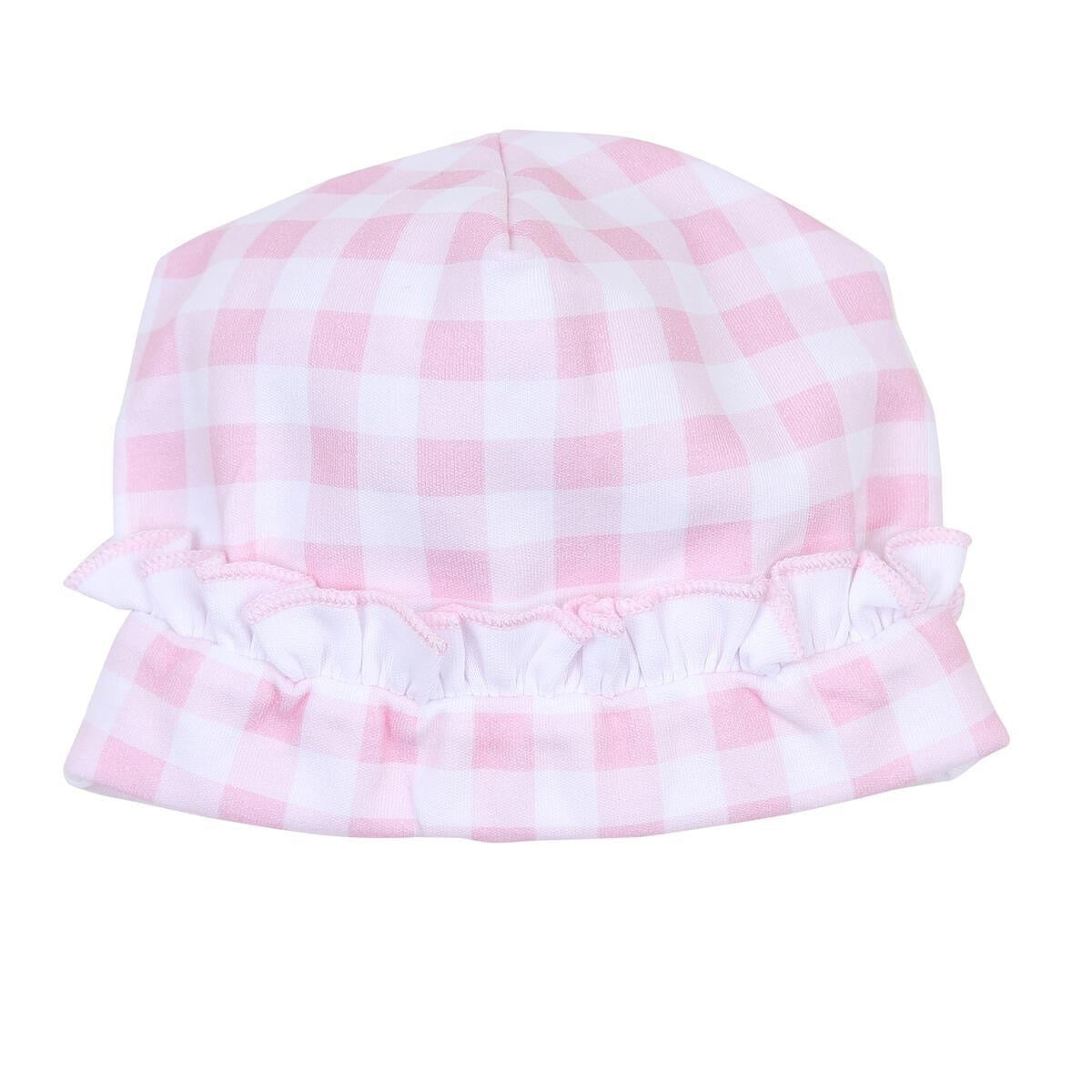 MB Essentials Check Hat - Pink