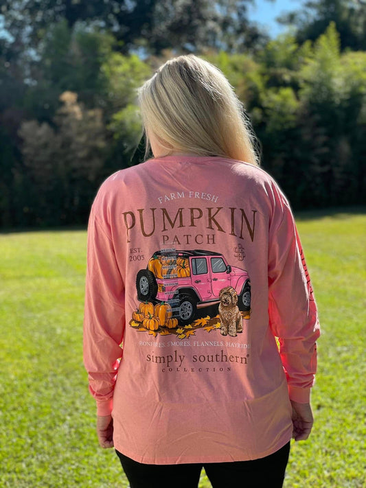 SS LS Tee - Fresh Farm Pumpkin Patch