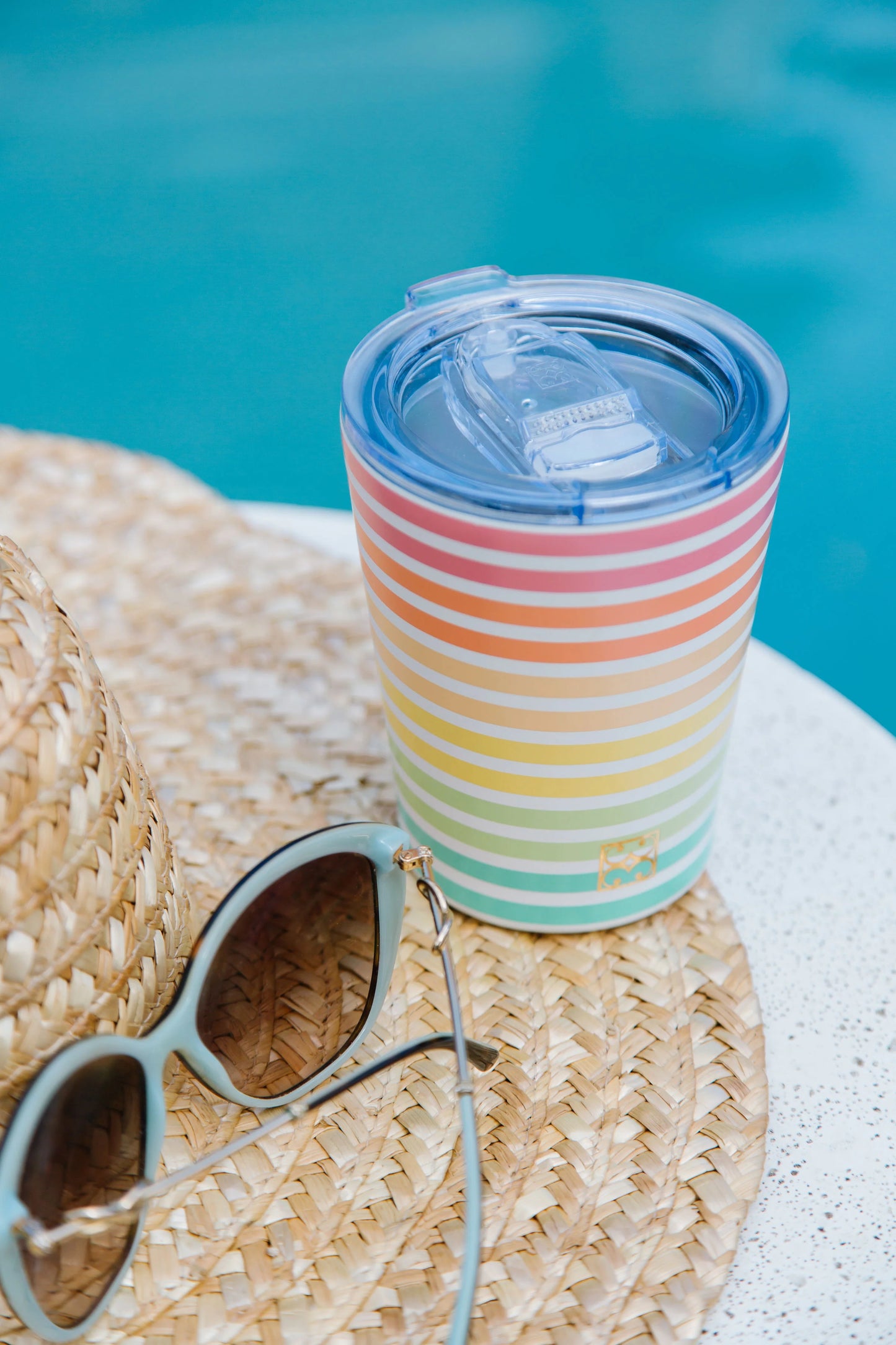 MS Coffee Tumbler - Sunset Striped