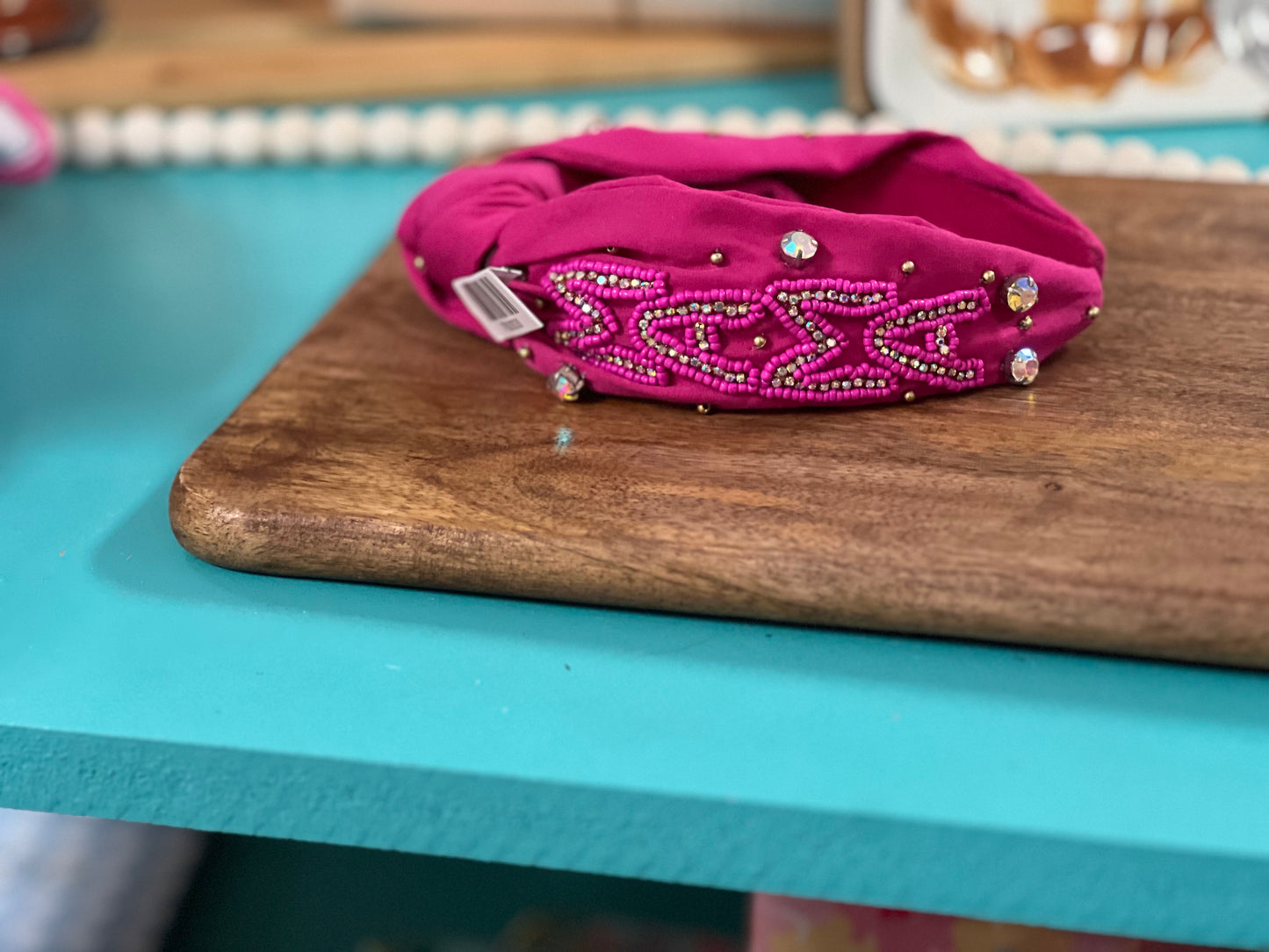 GS Beaded Headband - MAMA