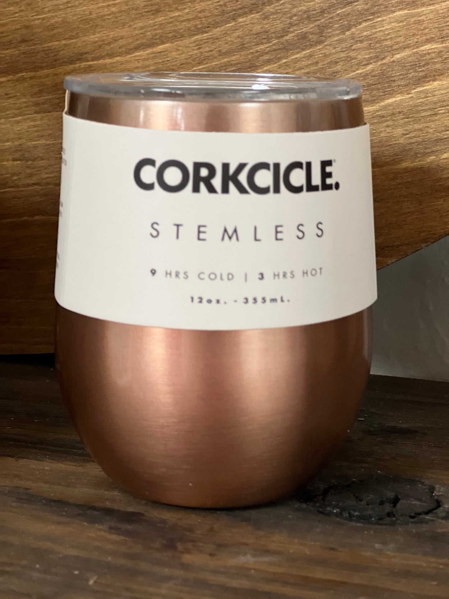 Corkcicle Stemless Wineglass