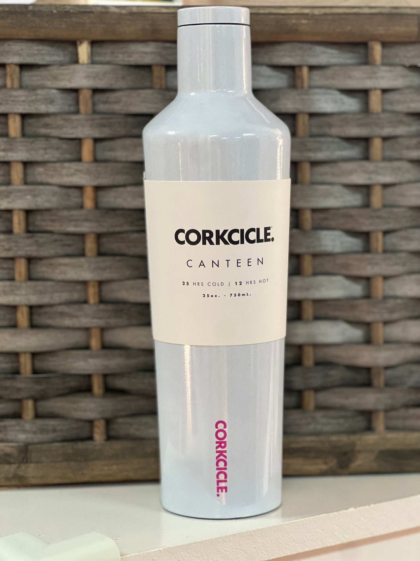 Corkcicle Canteen - 25oz - White Pearl