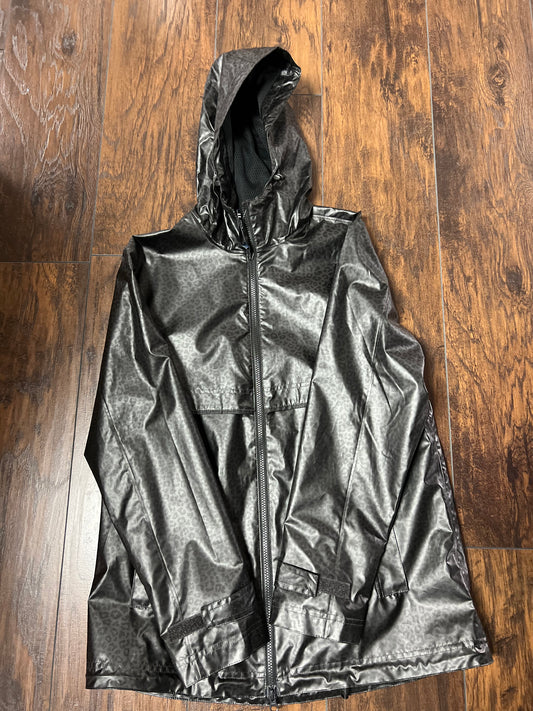 CR Rain Jacket - Black Leopard