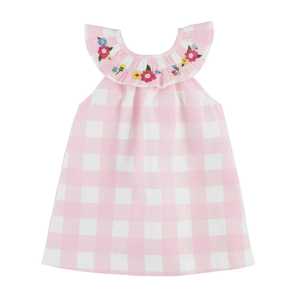 MP Gingham Smocked - Pink