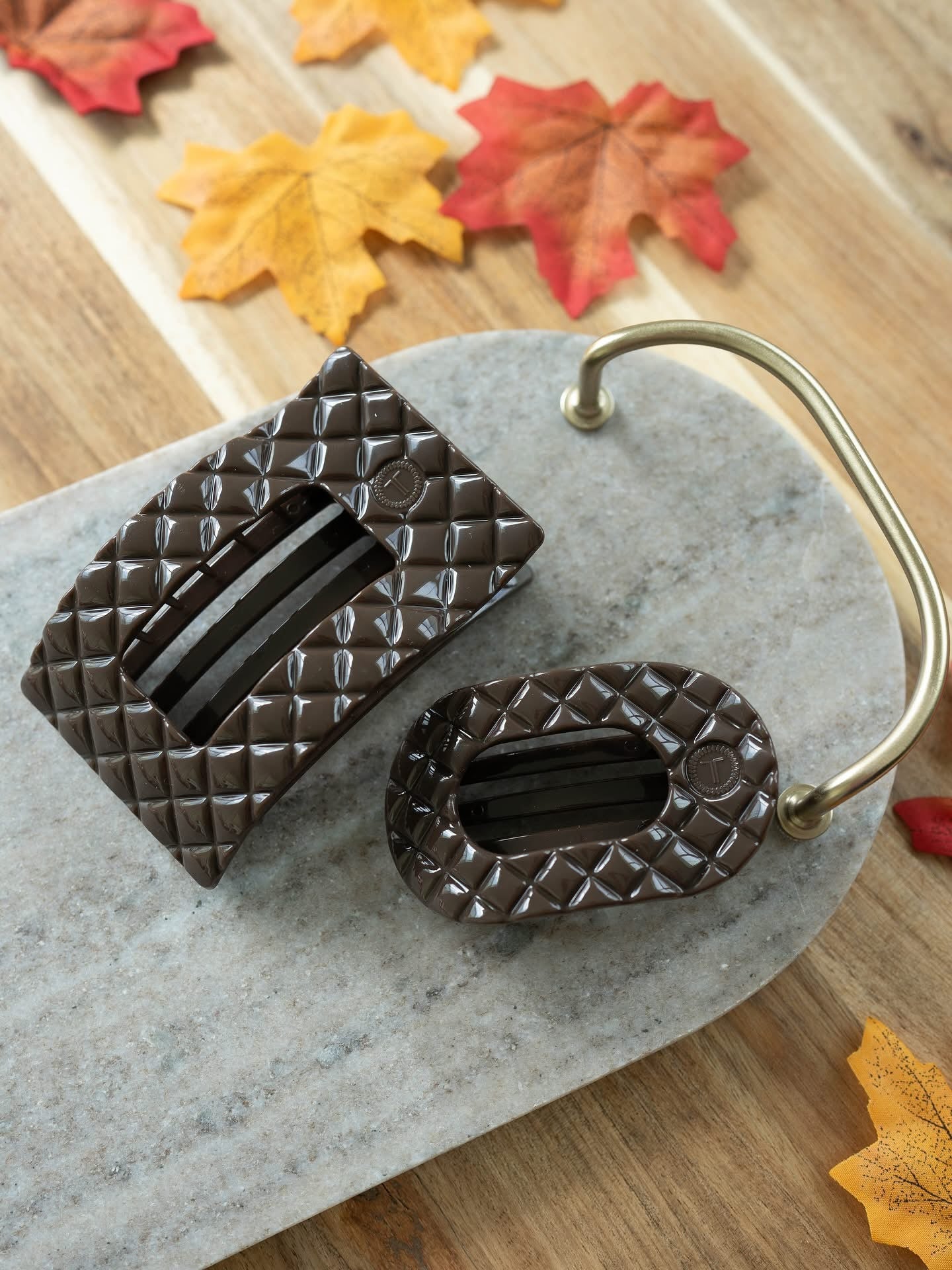 Teleties Quilted Flat Clip Collection