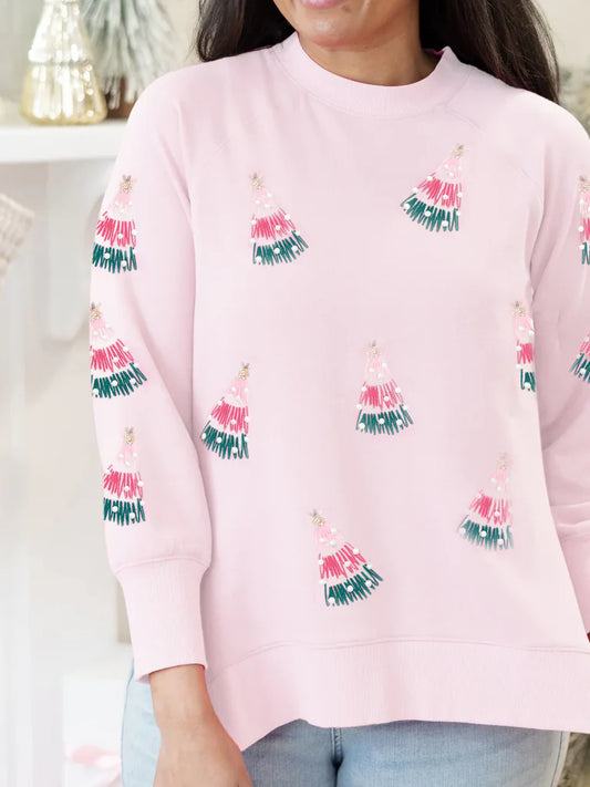 Mary Square Katie Sweatshirt - Trees