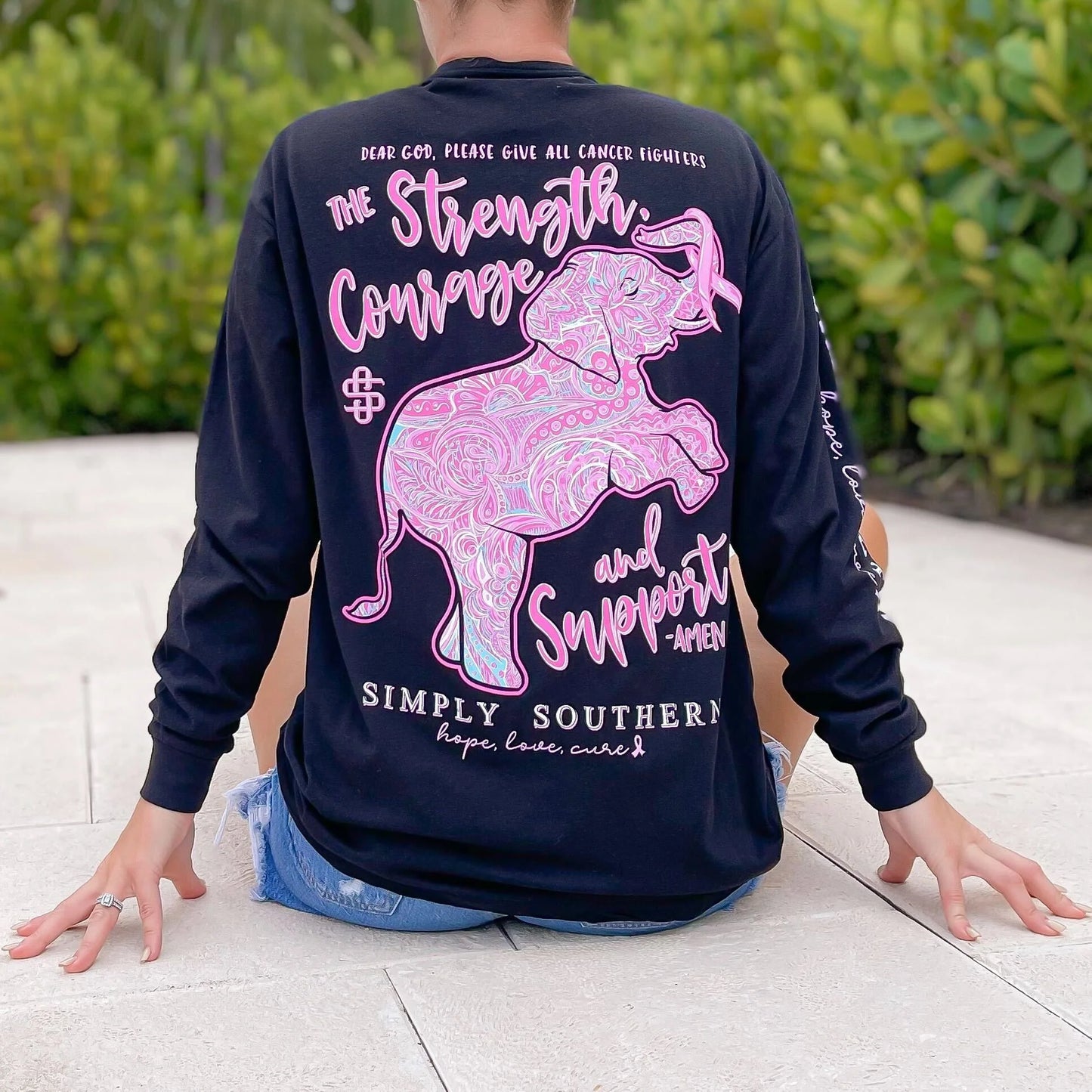 SS LS Tee - Breast Cancer