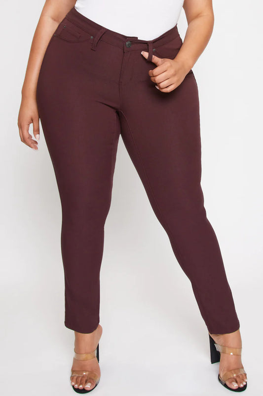 YMI Plus Hyperstretch Skinny - Plum