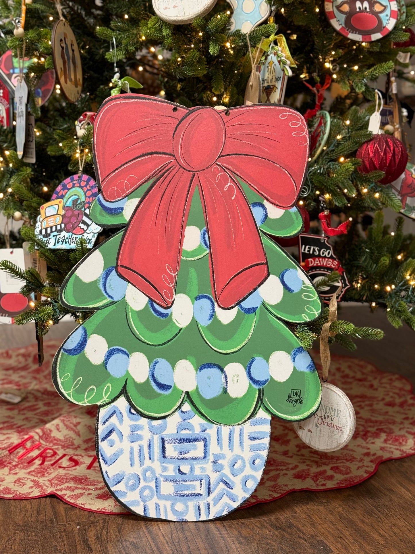 DK Christmas Door Hangers